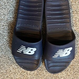 New Balance Dark Blue Slide Sandals